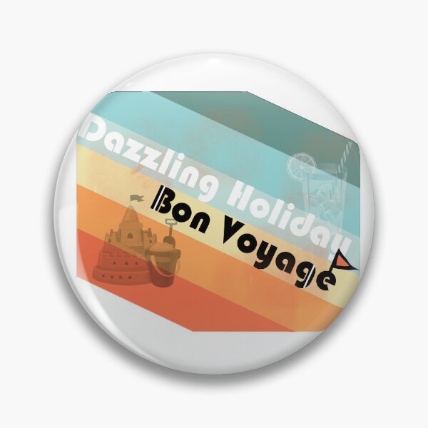Artikelvorschau, Dazzling Holiday! Bon Voyage - Grunge Style Sunsplashed Beachside Summer Trip Theme With Retro Sunset Colors, Sand Castle And Cool Drink Patterns in Red, Orange, Yellow, Green Sunset Colors entworfen und verkauft von sthNnth.