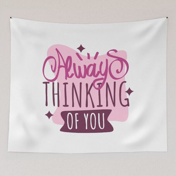 Item preview, Always thingking of you with love stiker designed and sold by I'm  Redz.