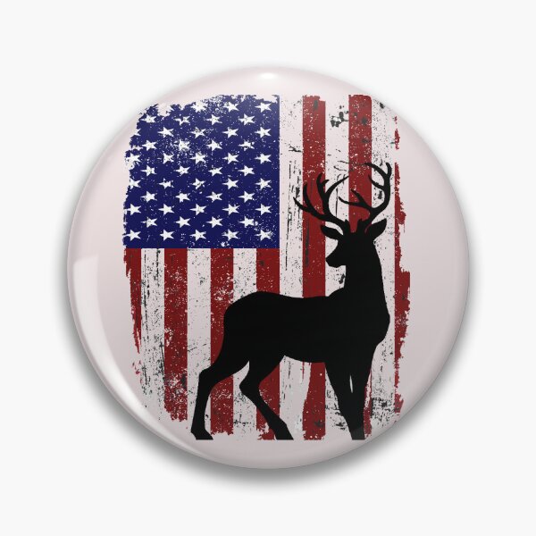 Item preview, Deer Hunter and flag designed and sold by Tresh Store.