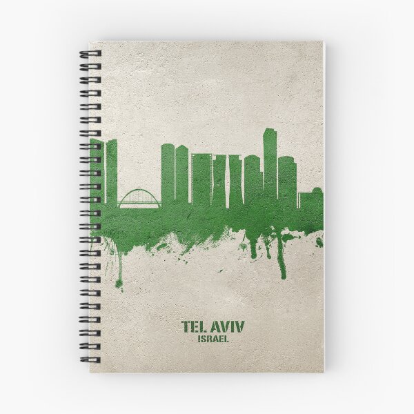 Item preview, Tel Aviv Israel Skyline designed and sold by ArtPrints.