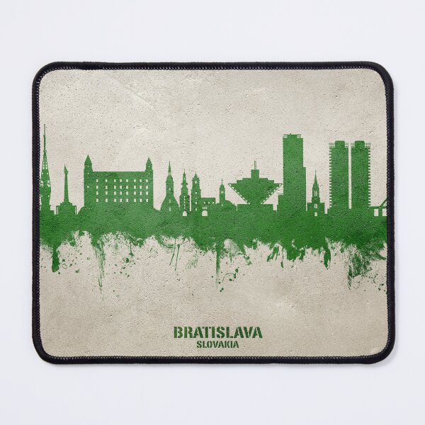 Item preview, Bratislava Slovakia Skyline designed and sold by ArtPrints.