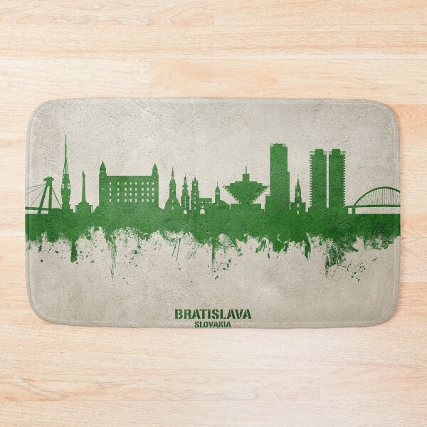 Item preview, Bratislava Slovakia Skyline designed and sold by ArtPrints.
