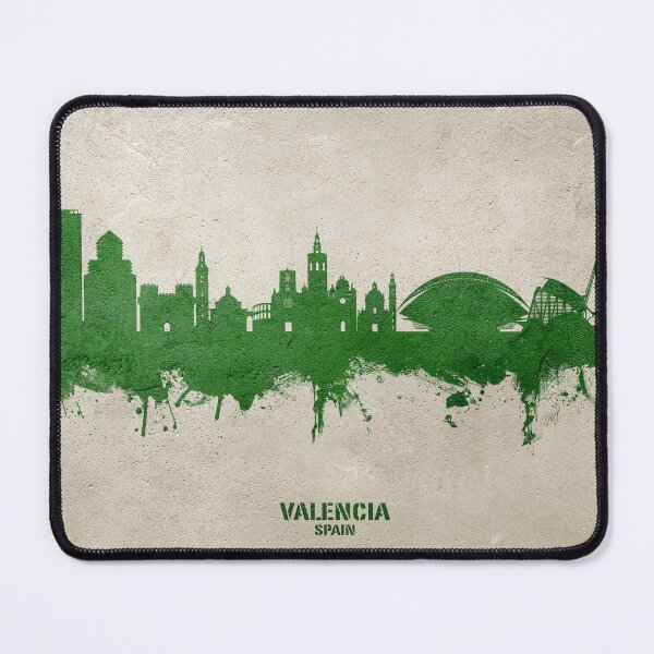 Item preview, Valencia Spain Skyline designed and sold by ArtPrints.