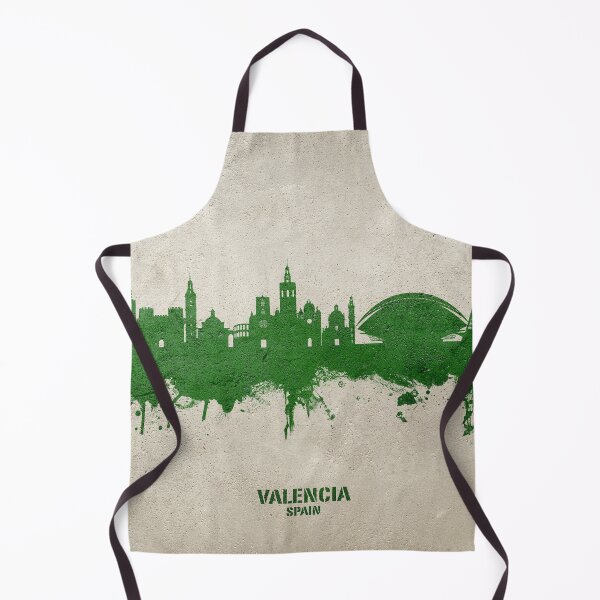 Item preview, Valencia Spain Skyline designed and sold by ArtPrints.
