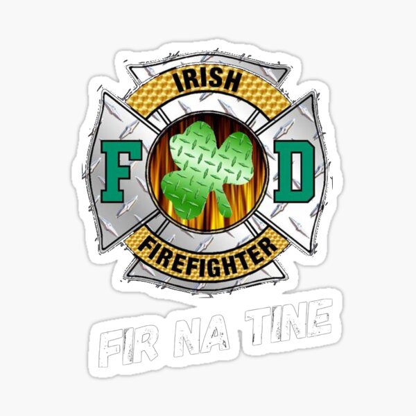 Boston Irish Fire Fir Na Tine Tee Shirt