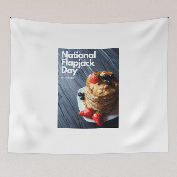 Item preview, National Flapjack Day March 7 designed and sold by brady4415.
