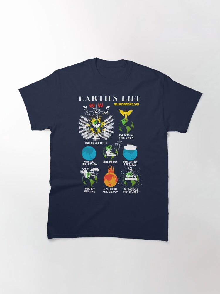 Thumbnail 3 of 7, Classic T-Shirt, Earth's Life - Christian designed and sold by 1thes416.