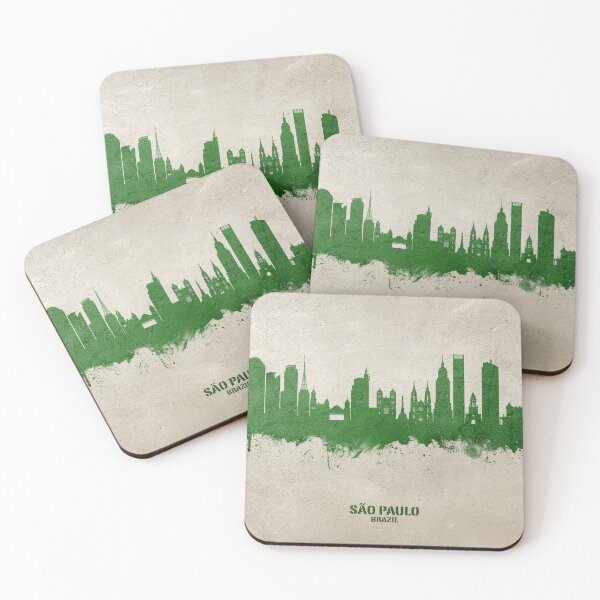 Item preview, São Paulo Skyline Brazil designed and sold by ArtPrints.