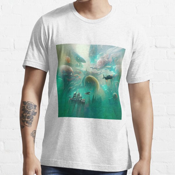 A WHAL DRAWN IN A CHILDISH WAY FOR THOSE WHO LOVE SEA AND FISHING  Essential T-Shirt for Sale by lonar