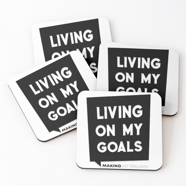 Item preview, Living on my goals designed and sold by niclothing.