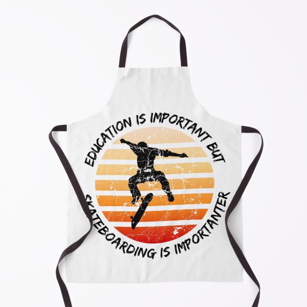 Item preview, Education Is Important But Skateboarding Is Importanter designed and sold by LuckyKermit.