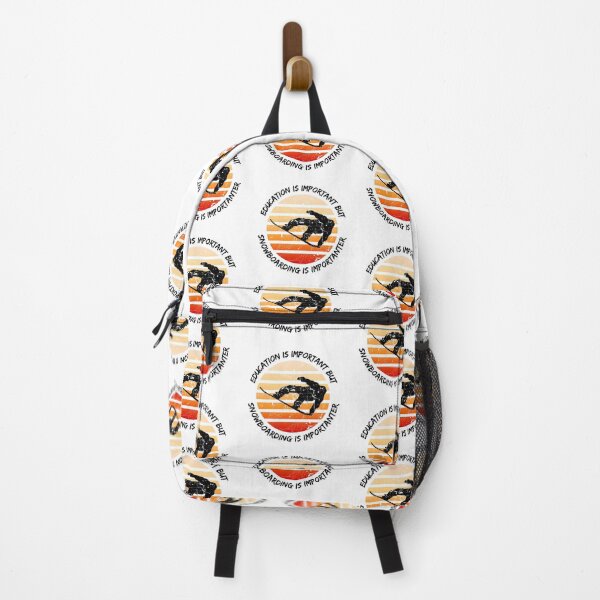Item preview, Education Is Important But Snowboarding Is Importanter designed and sold by LuckyKermit.