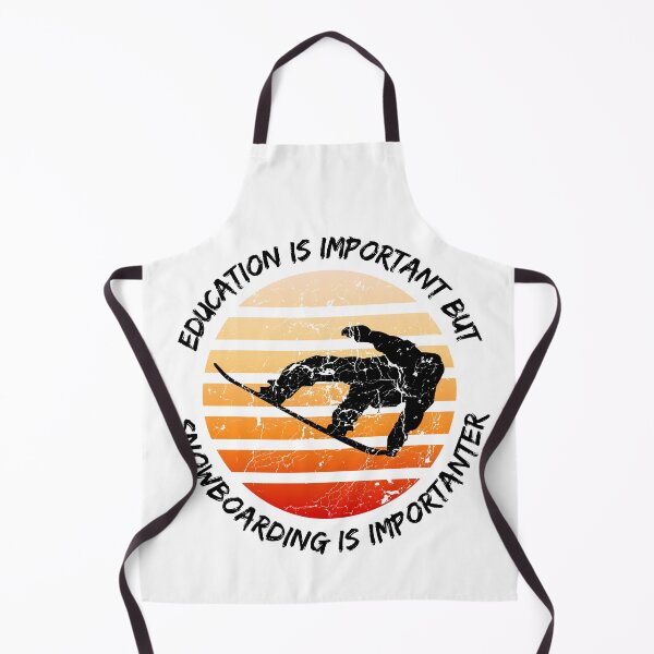 Item preview, Education Is Important But Snowboarding Is Importanter designed and sold by LuckyKermit.