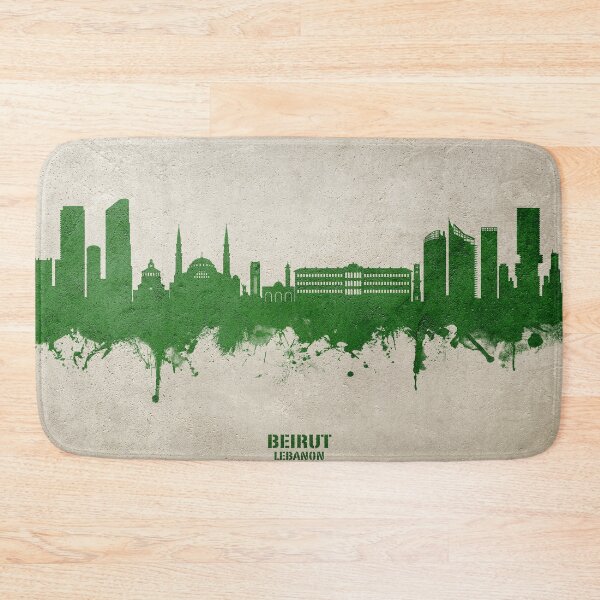 Item preview, Beirut Lebanon Skyline designed and sold by ArtPrints.