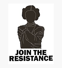 Princess Leia - Join the Resistance Photographic Print