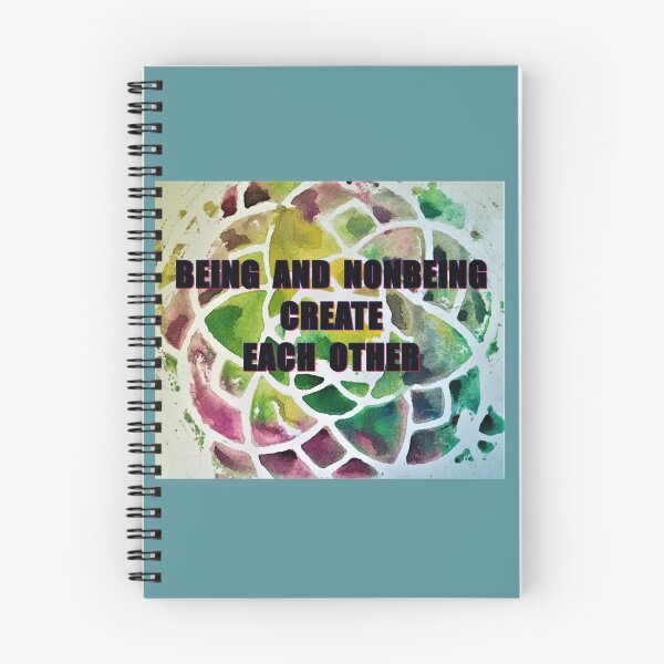 Item preview, being and nonbeing create each other, great thinkers, philosophy, inscriptions, designed and sold by NessArtByEwa.