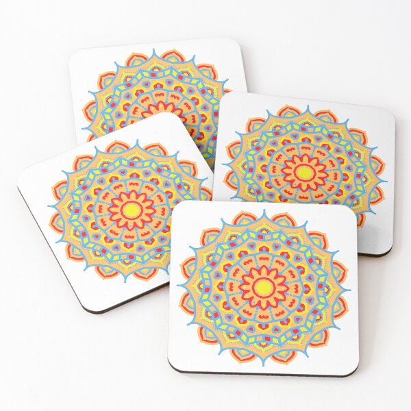 Item preview, Mandala with tiny hearts designed and sold by Mimi Y..