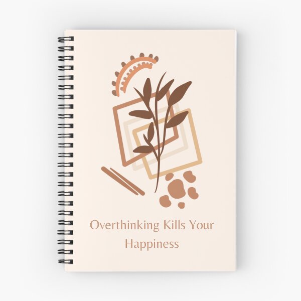Item preview, Overthinking Kills Your Happiness Stop Overthinking  designed and sold by SweetbeStore.