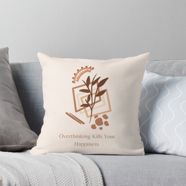 Item preview, Overthinking Kills Your Happiness Stop Overthinking  designed and sold by SweetbeStore.