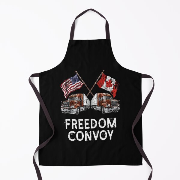 Item preview, Freedom Convoy - USA American and Canada Flag designed and sold by PIODesign.