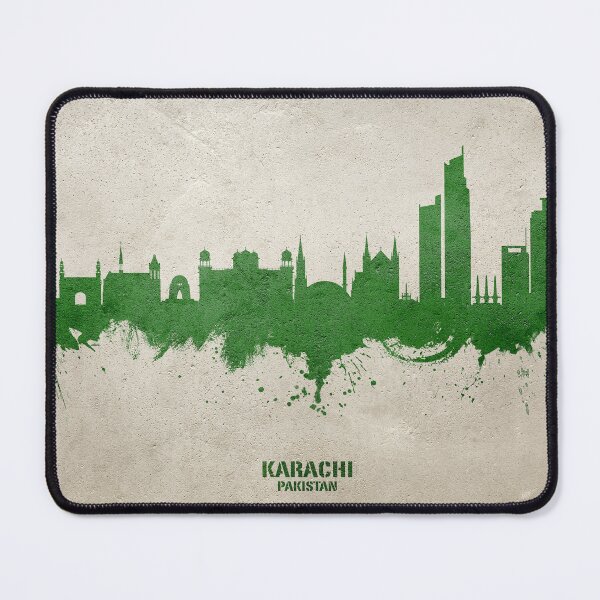 Item preview, Karachi Pakistan Skyline designed and sold by ArtPrints.