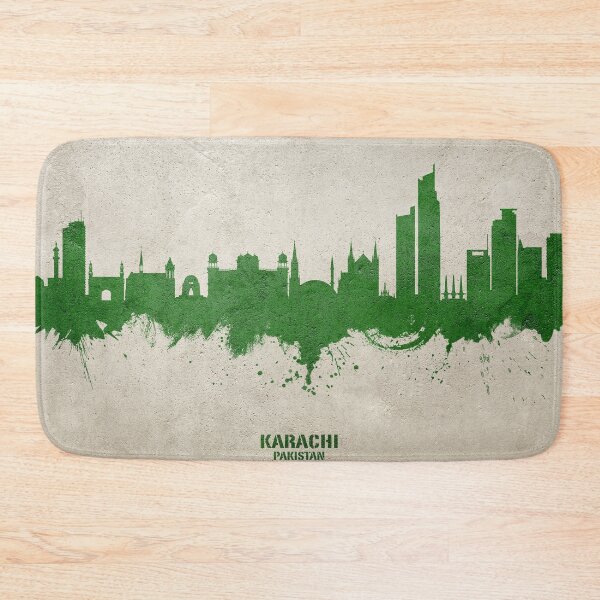 Item preview, Karachi Pakistan Skyline designed and sold by ArtPrints.