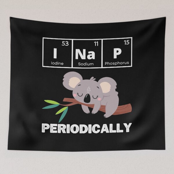 Item preview, Funny Science Koala-I Nap Periodically Koala Lovers designed and sold by Mariano Topno.