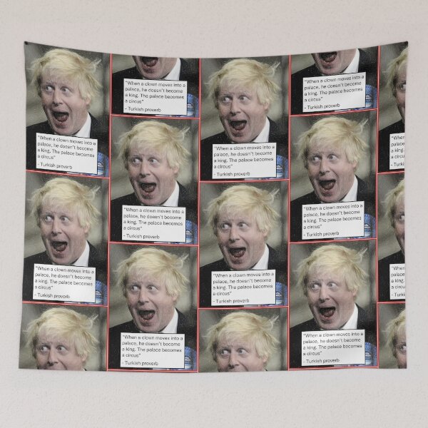 Item preview, Boris Johnson Clown designed and sold by -The-artist-.