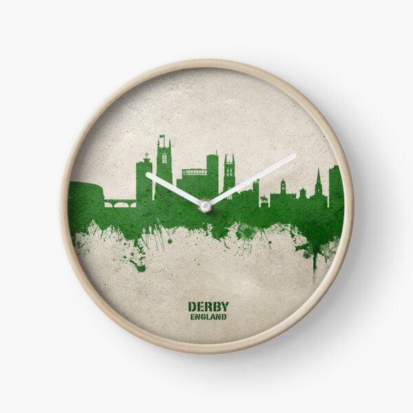 Item preview, Derby England Skyline designed and sold by ArtPrints.