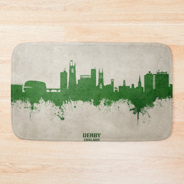 Item preview, Derby England Skyline designed and sold by ArtPrints.