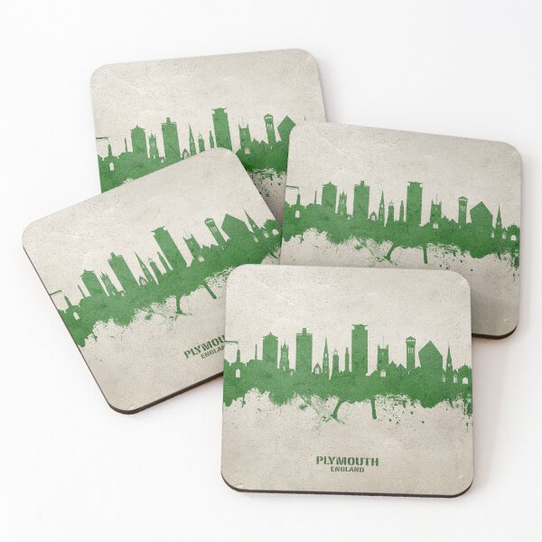 Item preview, Plymouth England Skyline designed and sold by ArtPrints.