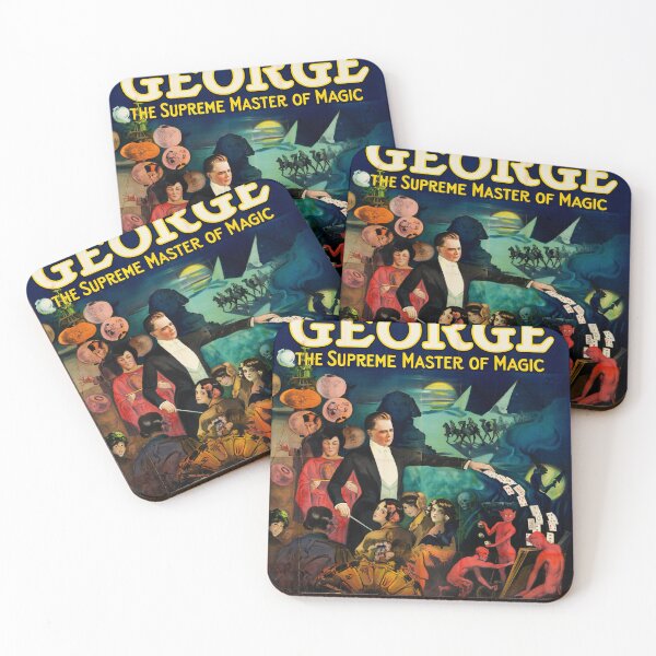Item preview, Vintage George magic poster designed and sold by Vintage Designs +.