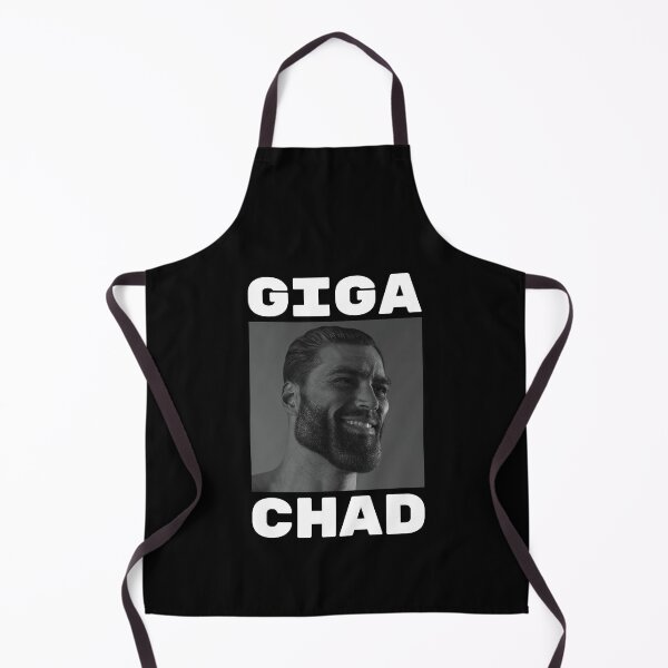 Giga Chad Aprons for Sale