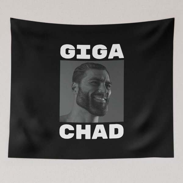 Item preview, Gigachad  designed and sold by OldDannyBrown.