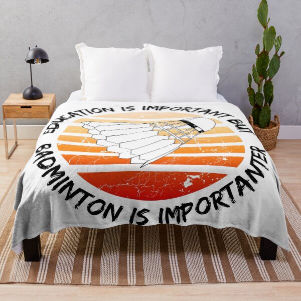 Item preview, Education Is Important But Badminton Is Importanter designed and sold by LuckyKermit.