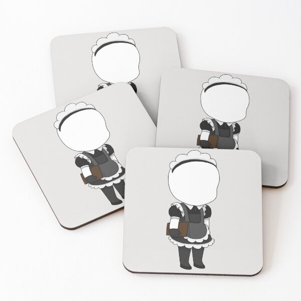 Item preview, slenderman maid chibi designed and sold by EveryCuteThings.