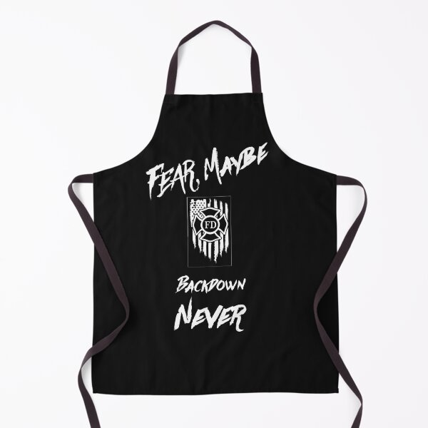 Item preview, Fear Maybe, Backdown?, NEVER! designed and sold by ffpassion.