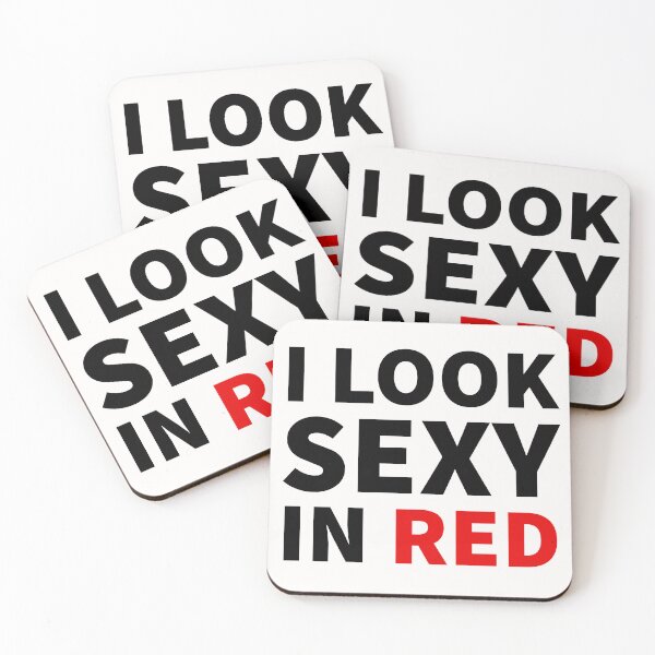 Item preview, Copy of I know I look sexy in Red - Color gift idea designed and sold by GaterStitch.