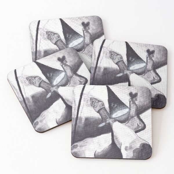 Item preview, Wonho Inspired Acrylic Painting designed and sold by CherryGryffon.