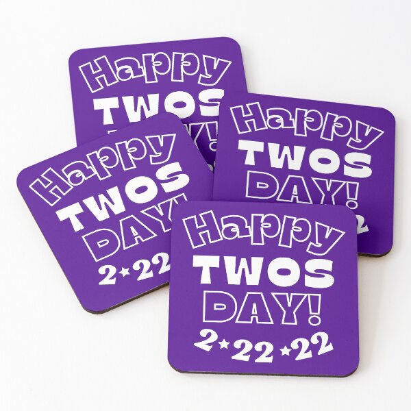 Item preview, Happy Twosday, martes 22 de febrero de 2022, Funny Twosday Design designed and sold by DesignHouse07.
