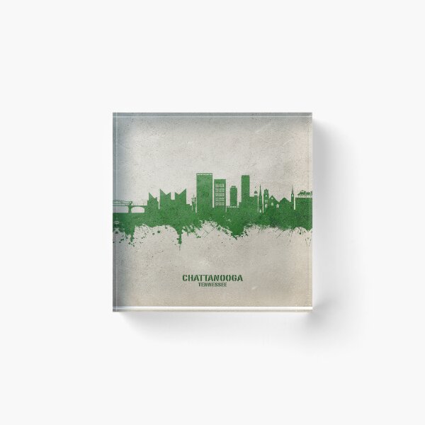 Item preview, Chattanooga Tennessee Skyline designed and sold by ArtPrints.
