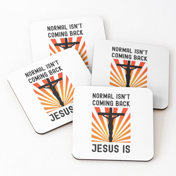Item preview, Normal Isn't Coming Back Jesus Is  designed and sold by KateHortone.