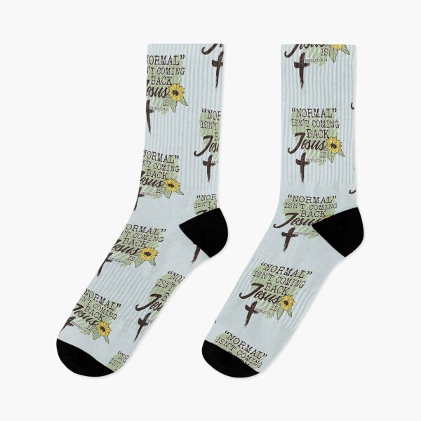 Item preview, Normal Isn't Coming Back Jesus Is sun flower designed and sold by KateHortone.