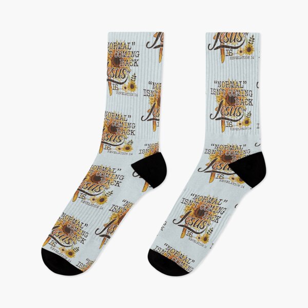 Item preview, normal isnt coming back jesus is sunflower designed and sold by KateHortone.