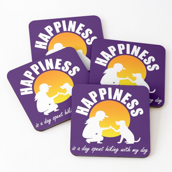 Item preview, Happiness Is A Day Spent Hiking With My Dog designed and sold by AsKartongs.