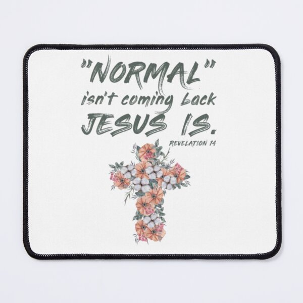Item preview, Normal Isn't Coming Back Jesus Is. Handwritten designed and sold by KateHortone.