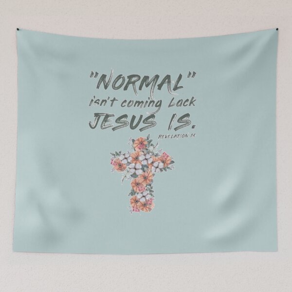Item preview, Normal Isn't Coming Back Jesus Is. Handwritten designed and sold by KateHortone.