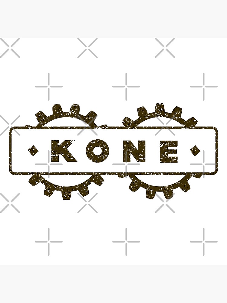 "KONE RETRO LOGO" Art Print for Sale by terrasirius Redbubble