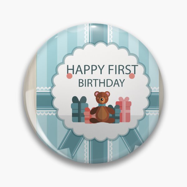 Item preview, Birthday card for baby designed and sold by emereddesign.