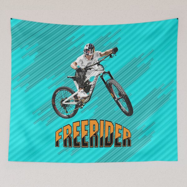 Item preview, Free Rider | Mountain Bike Art designed and sold by artOfCal013.